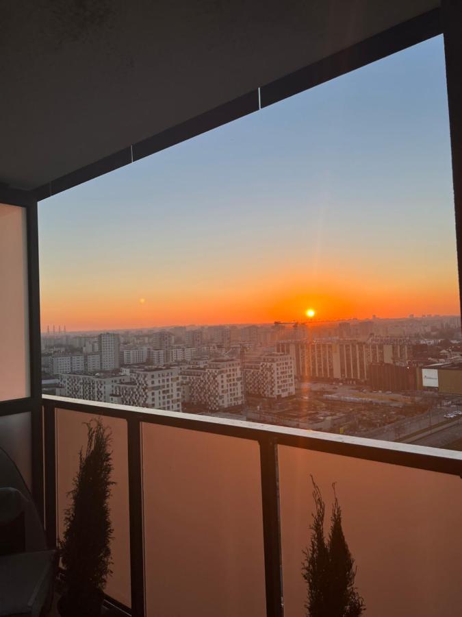 Apartament Skyscrapper Z Widokiem Na Panorame Warszawy Warsawa Bagian luar foto